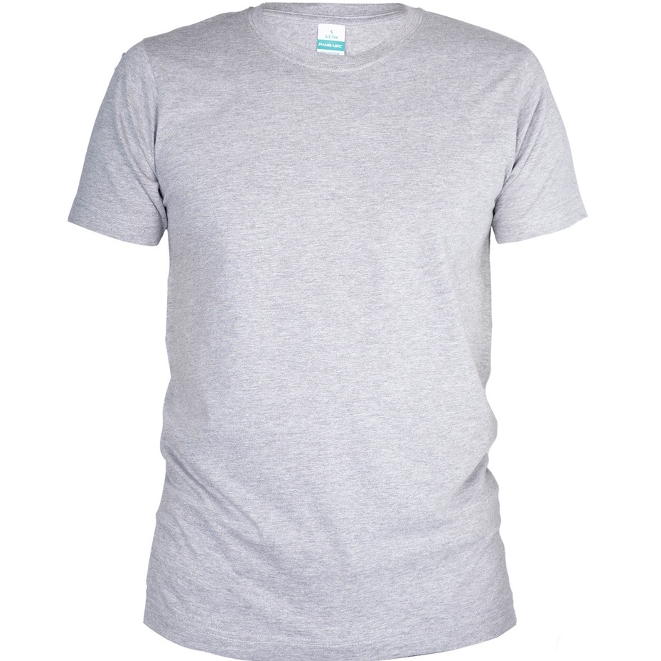 PANBASIC 100 Cotton Round Neck Short Sleeve T Shirt Unisex 160 Gsm