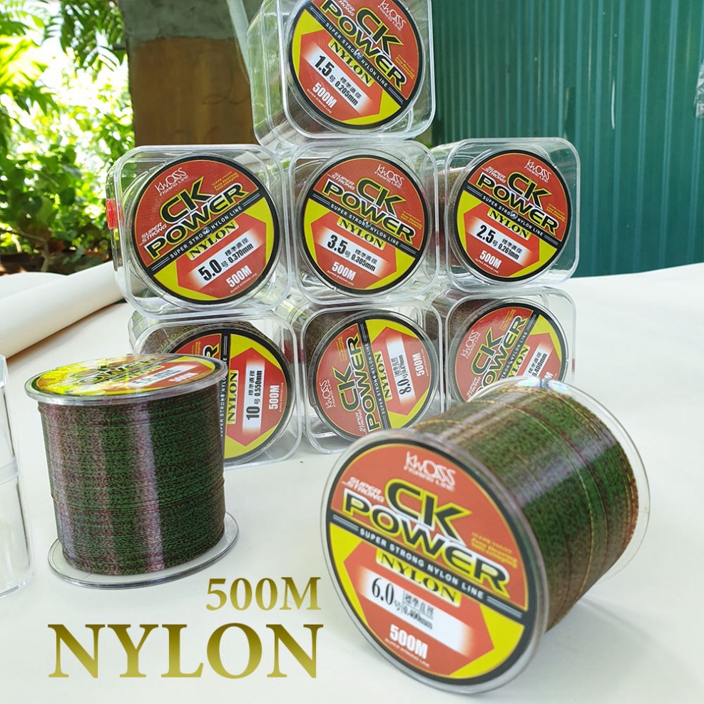 Ck power Nylon Fishing Line Invisible Fishing Charge 500m With Good