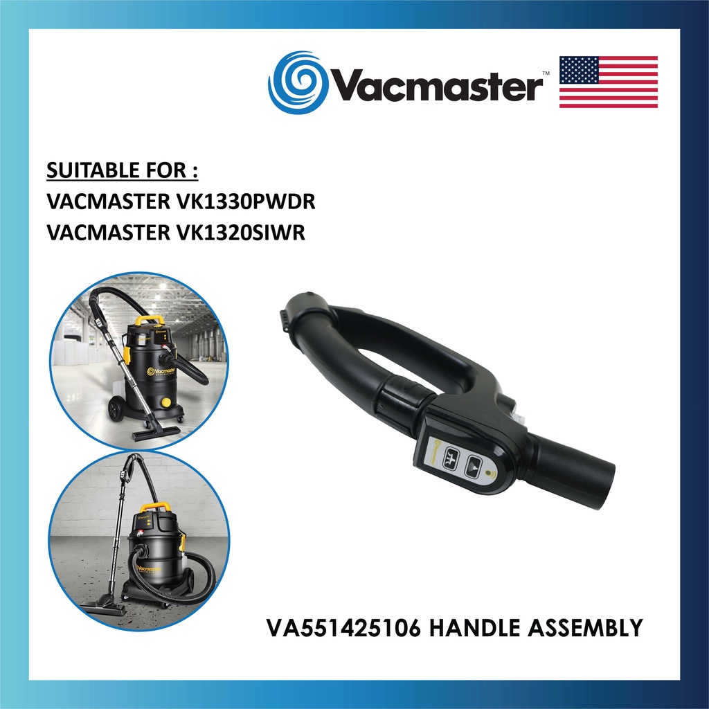[VACMASTER SPAREPART] CARPET CLEANER HANDLE ASSEMBLY VA551425106