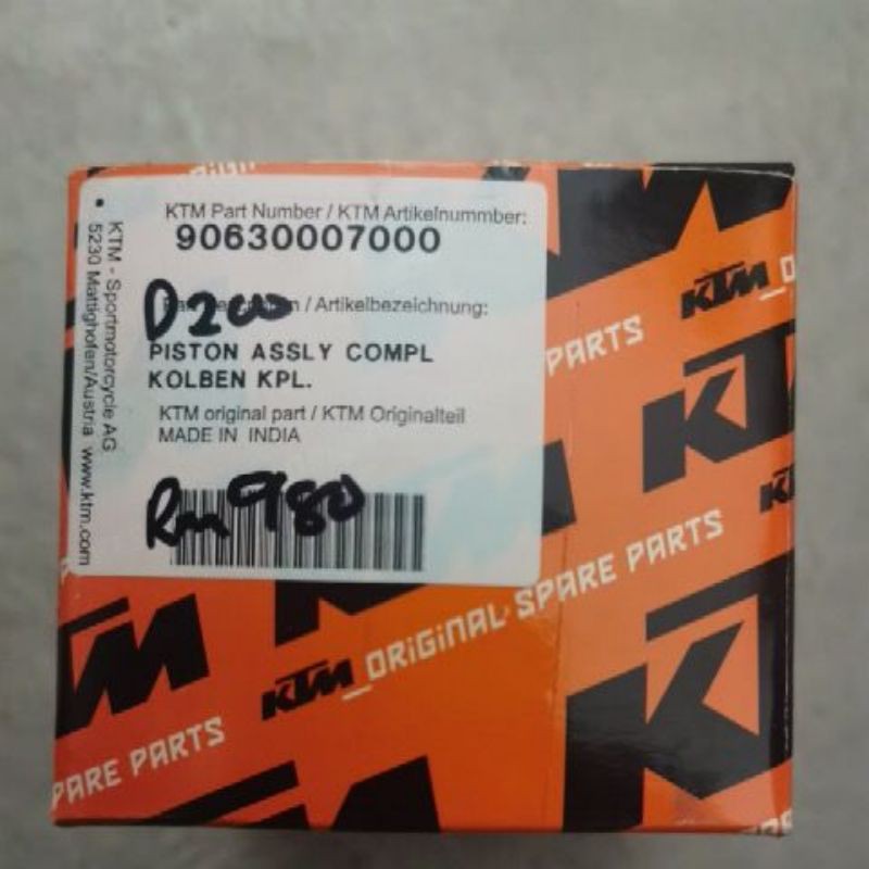 ktm duke rc 200 piston with ring Shopee Malaysia