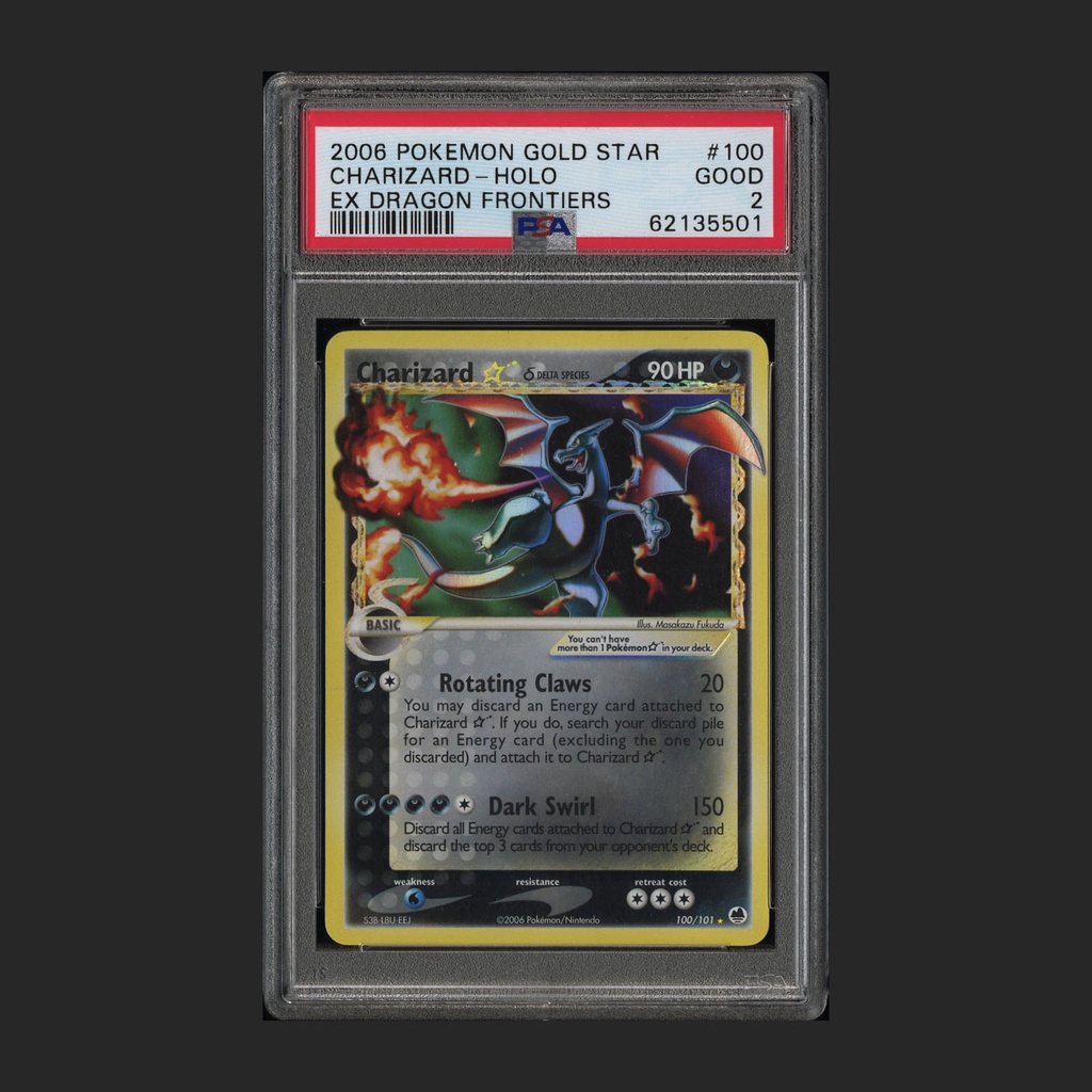 Pokemon online EX Dragon Charizard Holo PSA 2