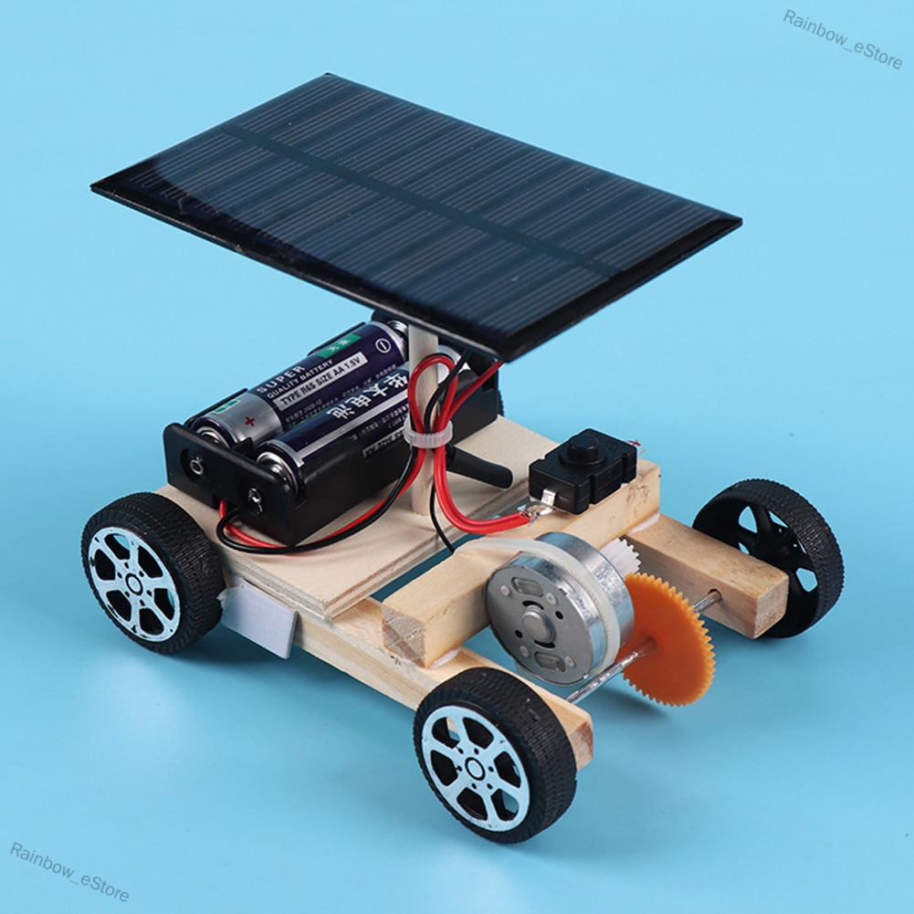 Solar Car Toys Robot Kit Diy Assemble Toy Set Solar Powered Car Kit ...