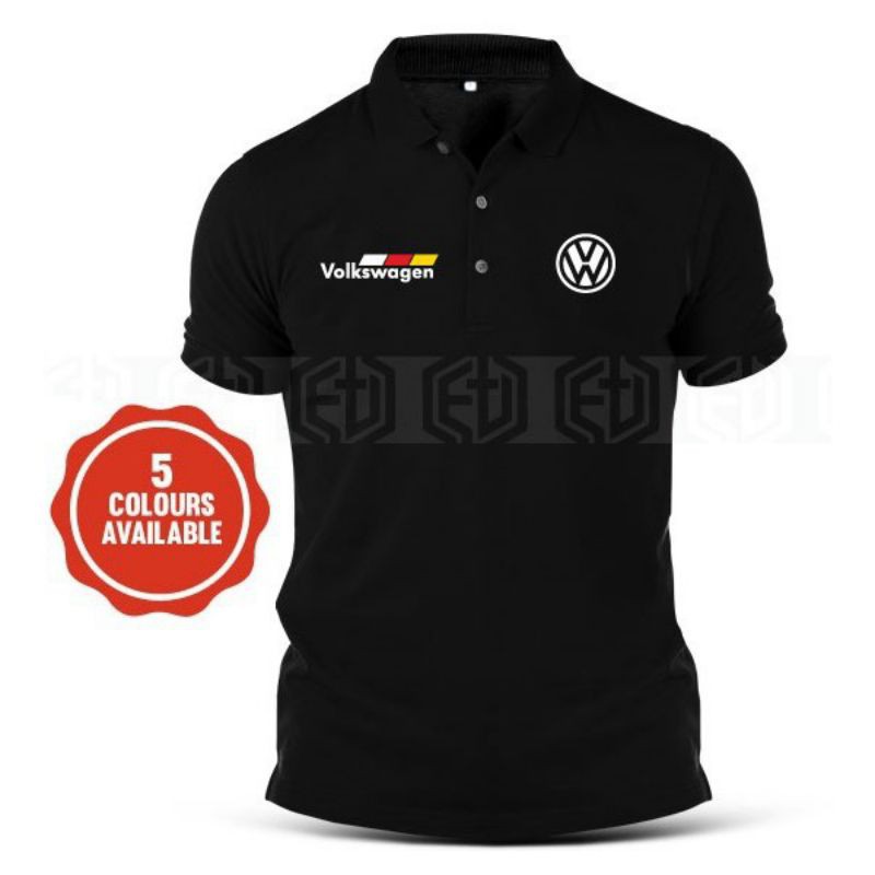 VOLKSWAGEN-BRAND-LOGO--POLO-T-SHIRT-COTTON100%GSM220-HIGH-QUALITY ...