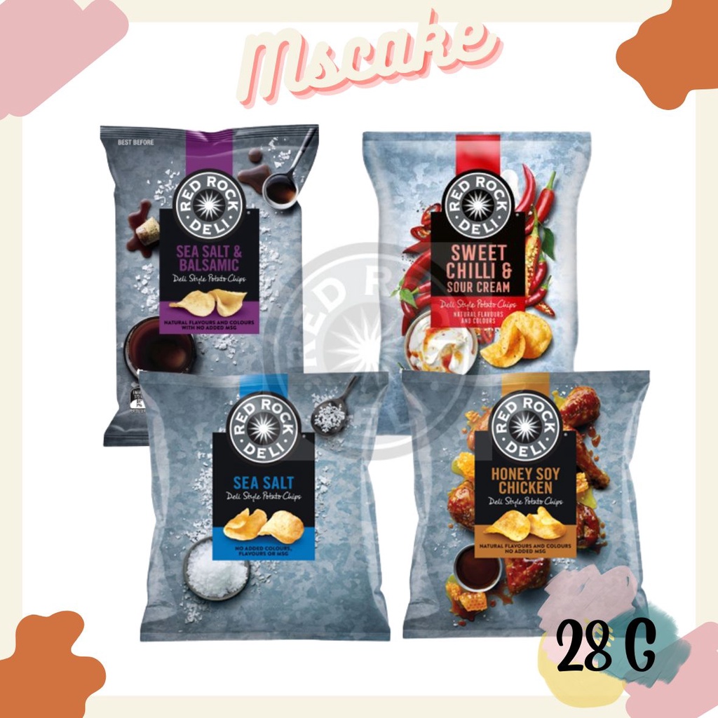 Red Rock Deli Potato Chips Australia 28g (Mini Version) Shopee Malaysia