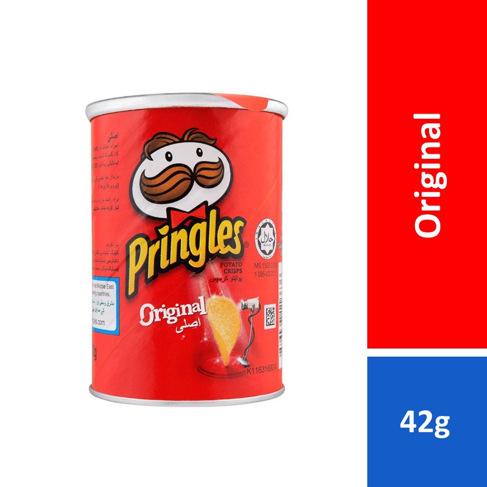 Pringles Potato Crisps Original 42g | Shopee Malaysia