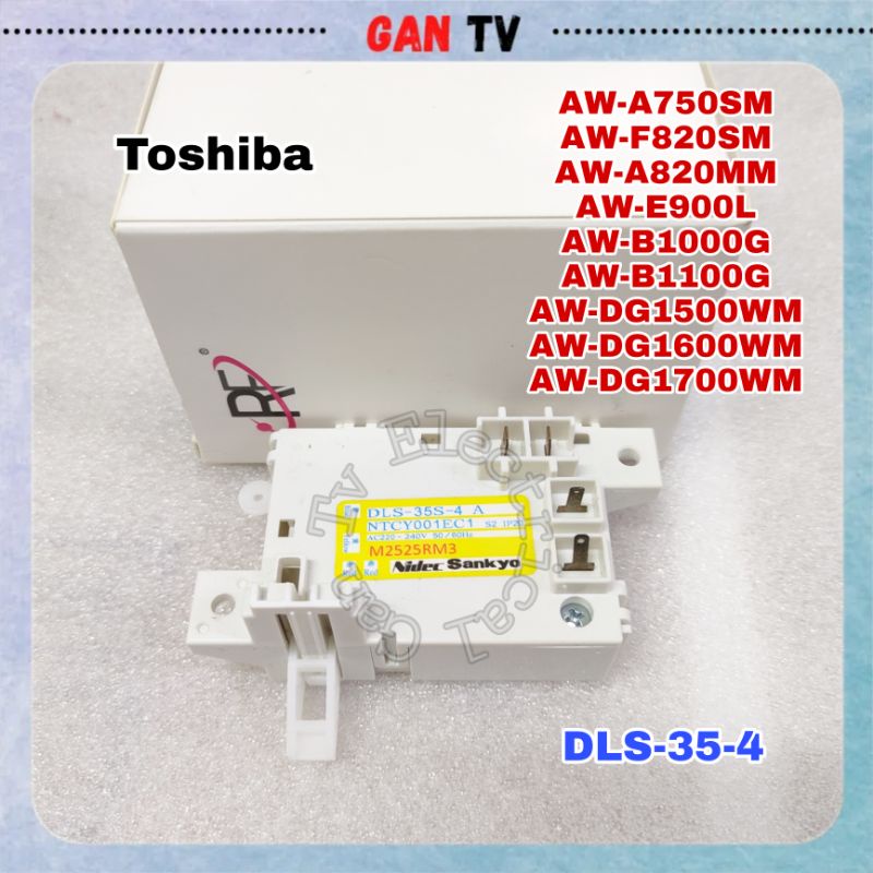 Toshiba AWA750SM AWF820SM AWA820MM AWE900L Washing Machine Lid Lock