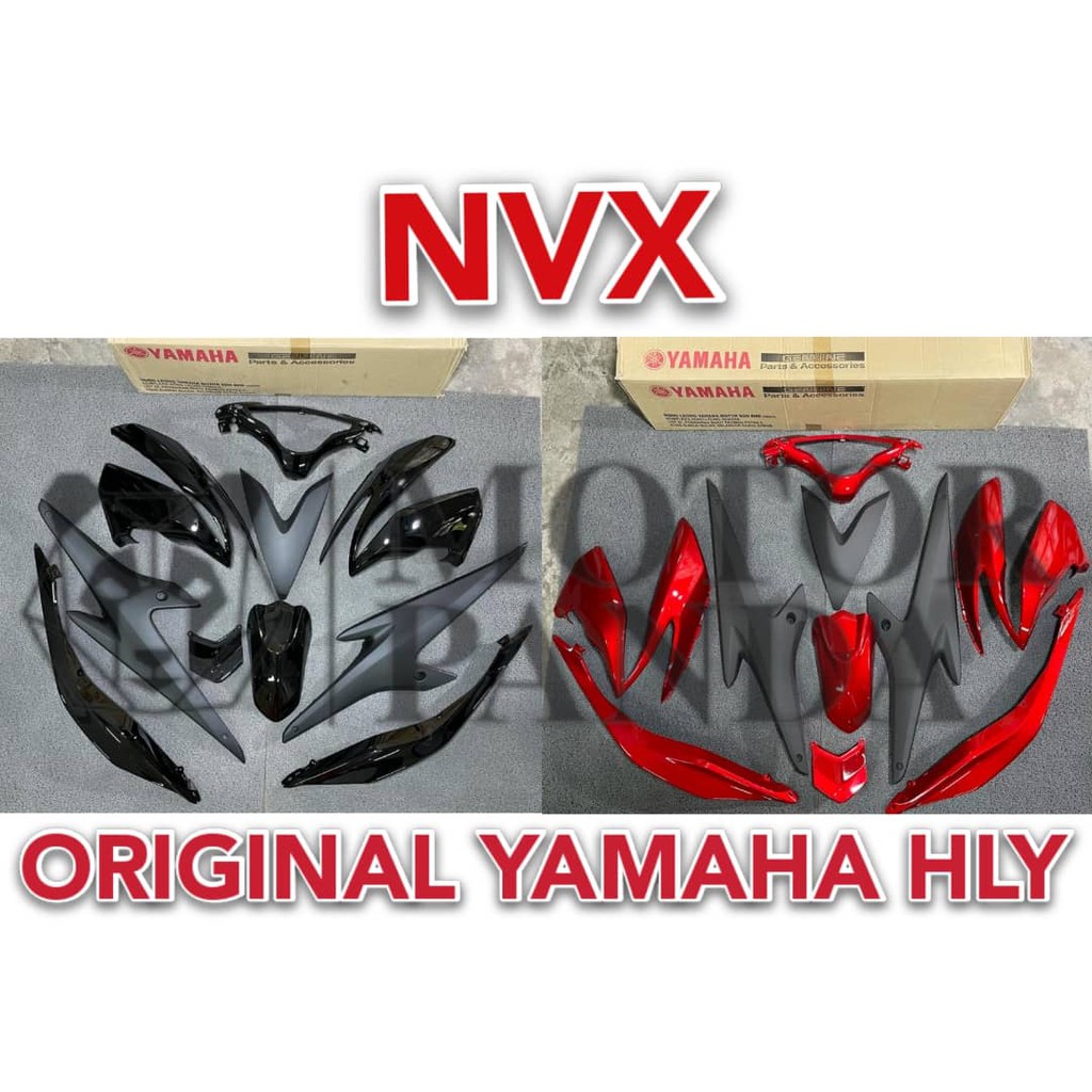 Original Yamaha Nvx Nvx Aerox Bg Coverset Cover Set Body