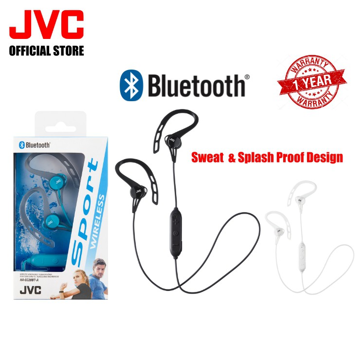 JVC Wireless Sports Headphone HAEC20BT Shopee Malaysia