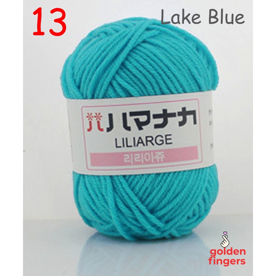(Wholesale) LILIARGE 25grams 4plys Milk Yarn / soft Yarn / Baby Yarn