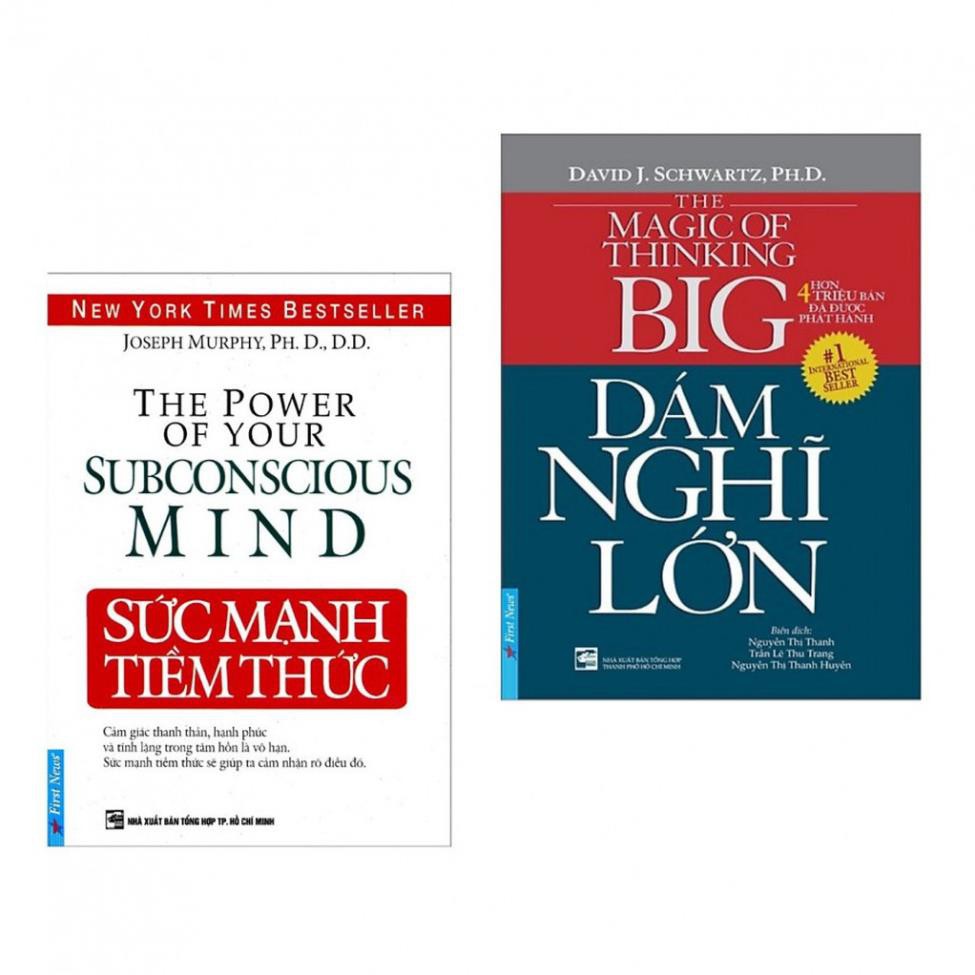 Book combo of 2 best books about life skills dare to think big the