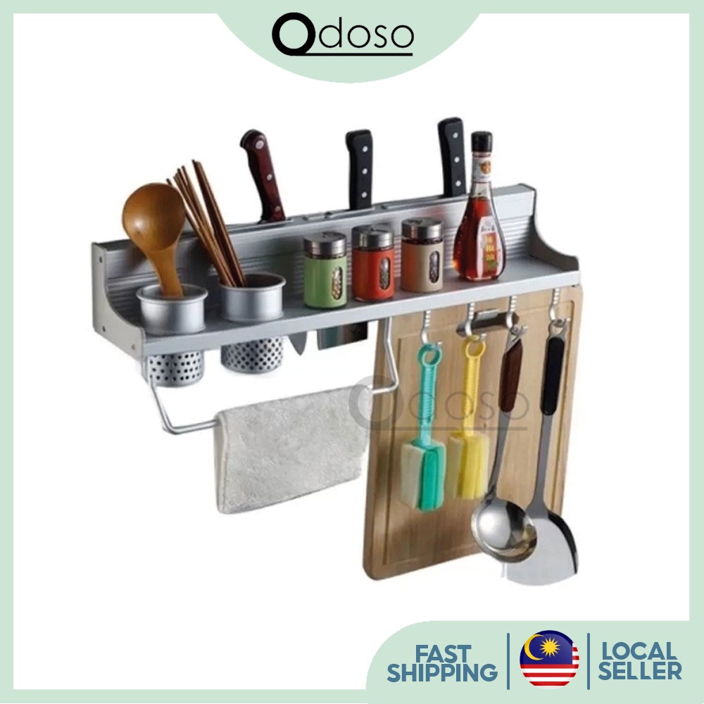 Aluminium Kitchen Rack 60 cm | Shopee Malaysia