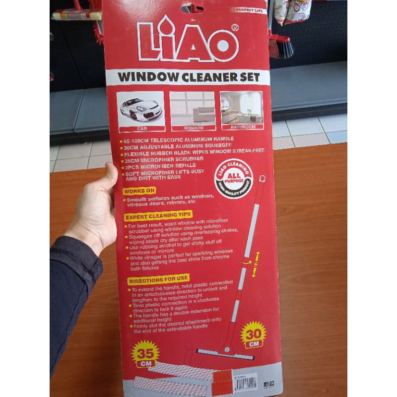 liao 35cm glass window cleaning wiper
