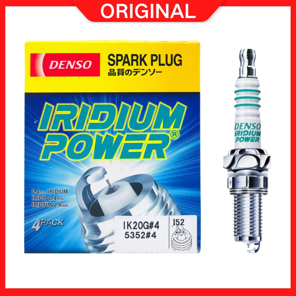 DENSO IK20G Iridium Power Spark Plug (1Set=4Pcs) | Shopee Malaysia