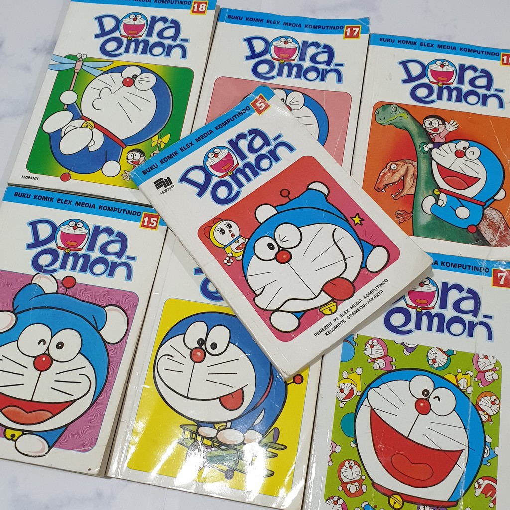 Doraemon Comics Set of 7 Original (PRELOVED BOOK) | Shopee Malaysia