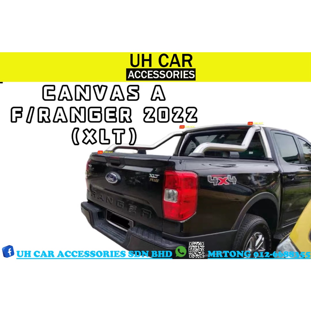 FORD RANGER T9 2022 XLT OEM ROLL BAR CANVAS | Shopee Malaysia