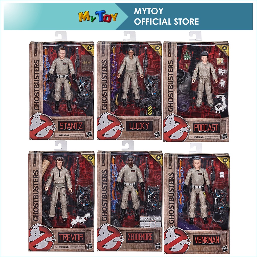 Hasbro Ghostbusters Afterlife 6 Inch Plasma Series Wave 2 - Set of 6 ...