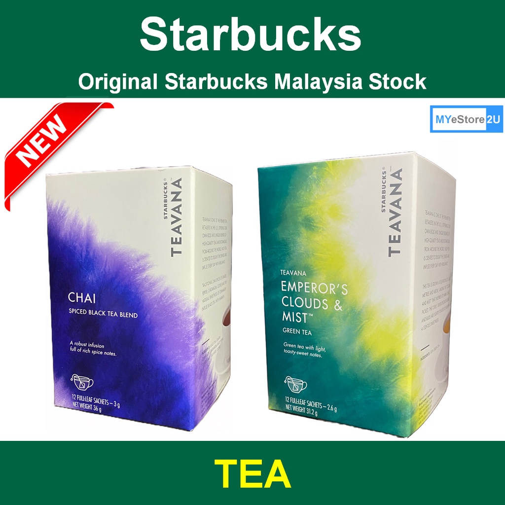 Starbucks TEAVANA Tea (Original Starbucks Malaysia) Full Leaf Green Tea