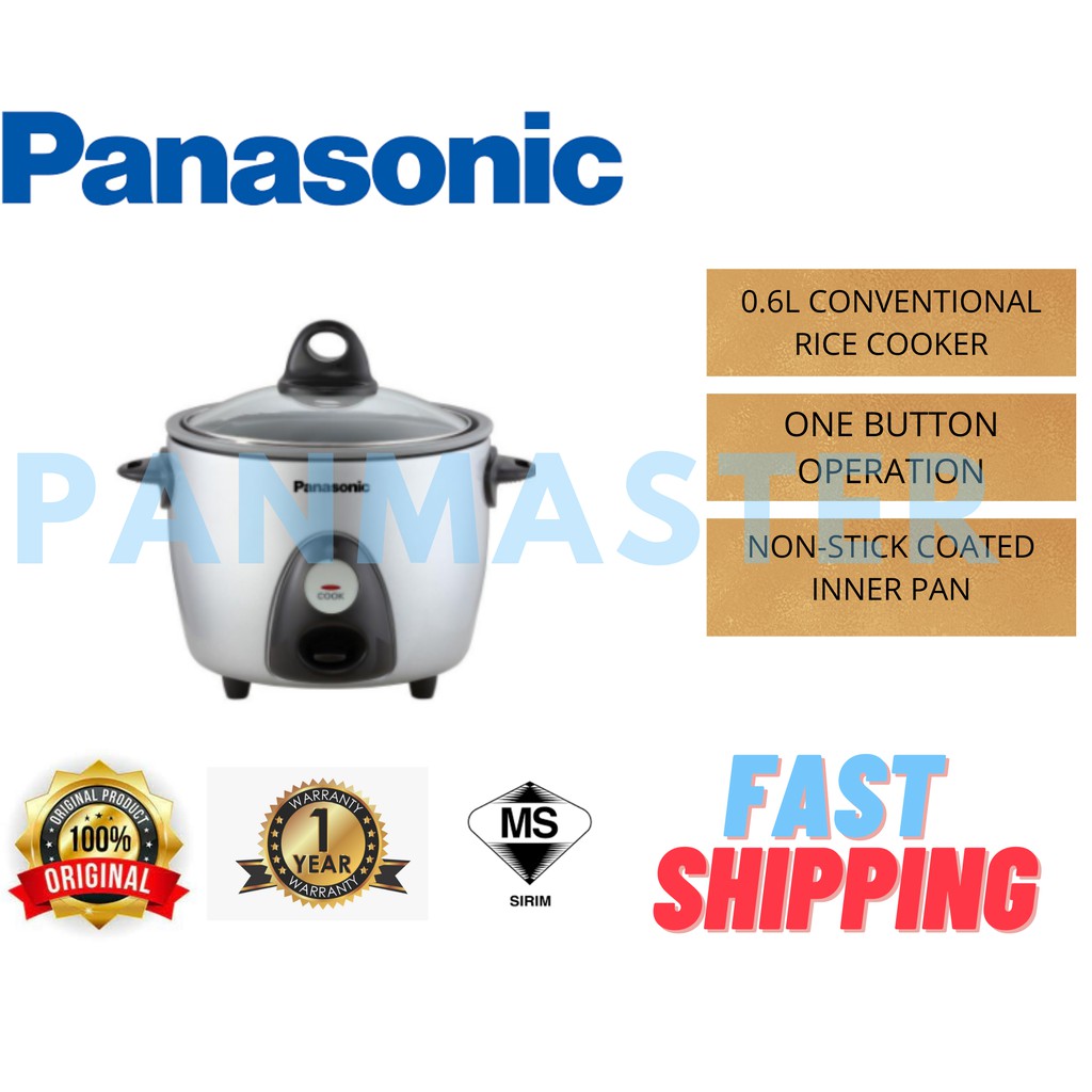 PANASONIC 0.6L RICE COOKER SRG06 Shopee Malaysia