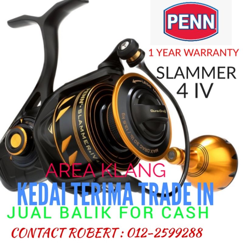 Penn Slammer 4 IV 2500-10500 spinning fishing reel