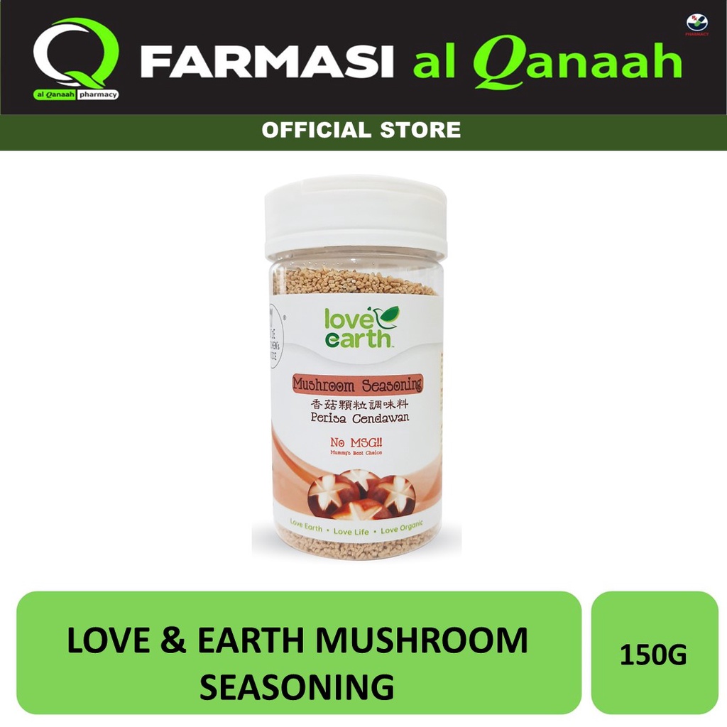 LOVE & EARTH MUSHROOM SEASONING (150G) Shopee Malaysia