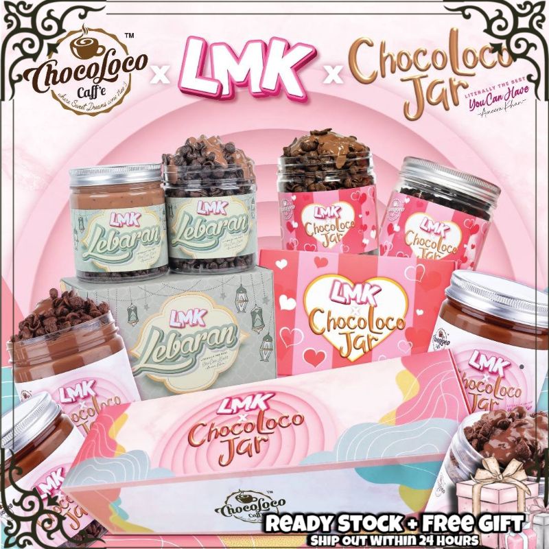 LMK X CHOCOLOCO JAR RICE KRISPIES JAR LEBARAN BOX VALENTINE BOX GIFT ...