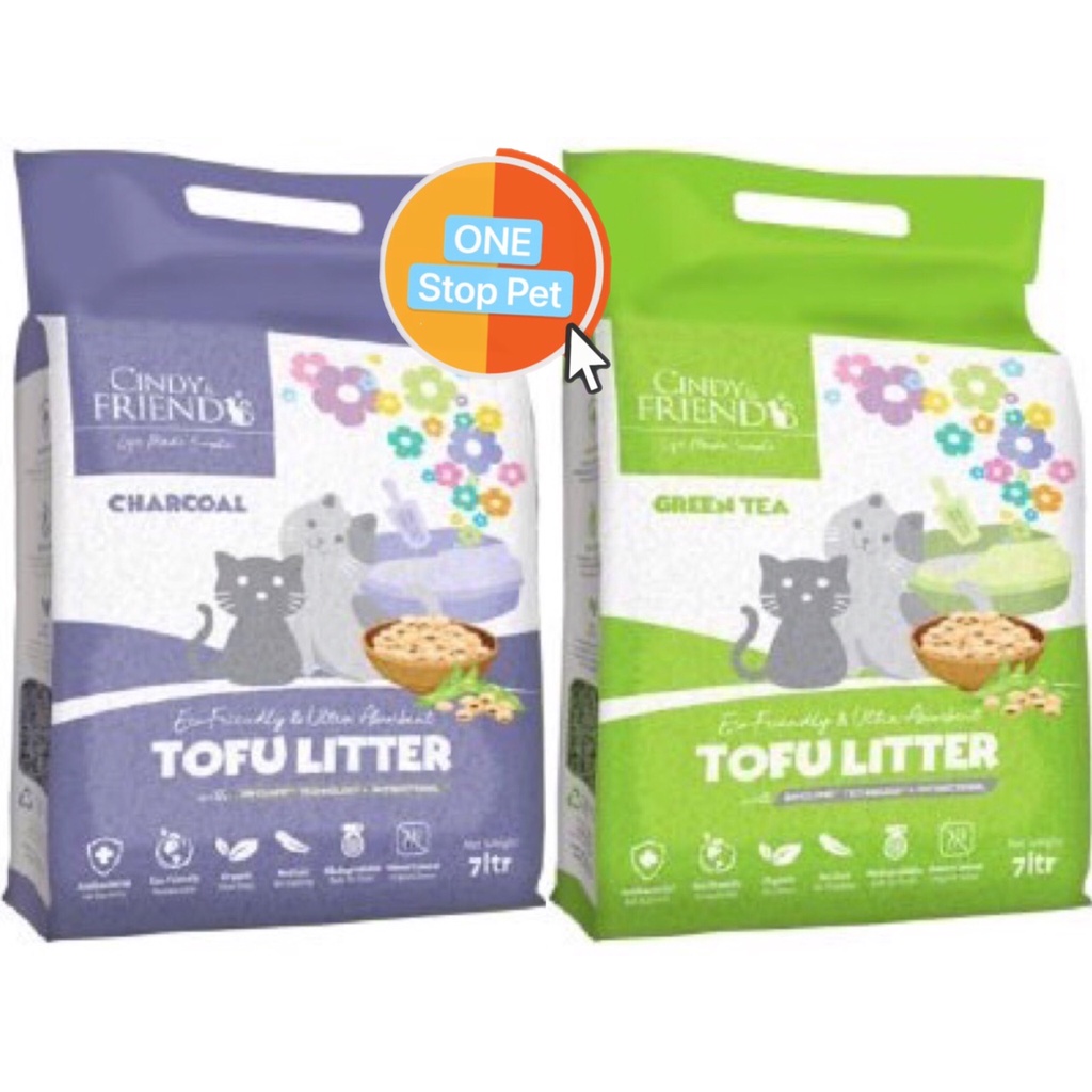 Cindy & Friends Tofu Litter 7LTR Tofu Cat Litter Shopee Malaysia