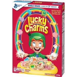 🍀 General Mills Lucky Charms Cereal/Honey/Chocolate/Fruity Lucky Charms  Cereal Frosted Toasted Oat Cereal & Marshmallow