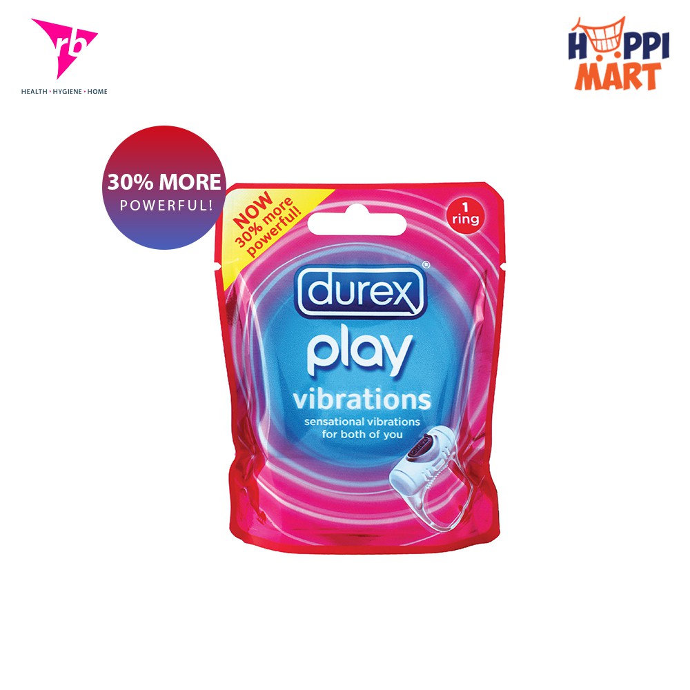 thermometer sociaal Bourgondië Durex Play Vibrating Ring Condom | Shopee Malaysia