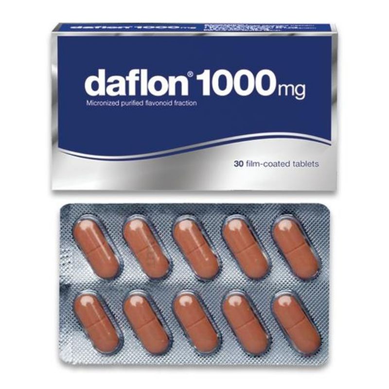 ((Expiry Date 06/2025)) Daflon 1000mg Tablet 30's/Micronized Purified