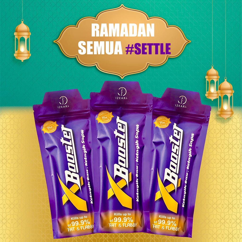 NEW IZEARA BOOSTER 5X SLIM EXP 2025 Shopee Malaysia