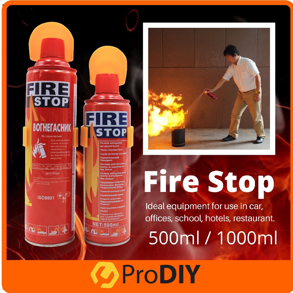 Extinguisher Fire Stop Foam Fire Extinguisher Home Emengency Portable