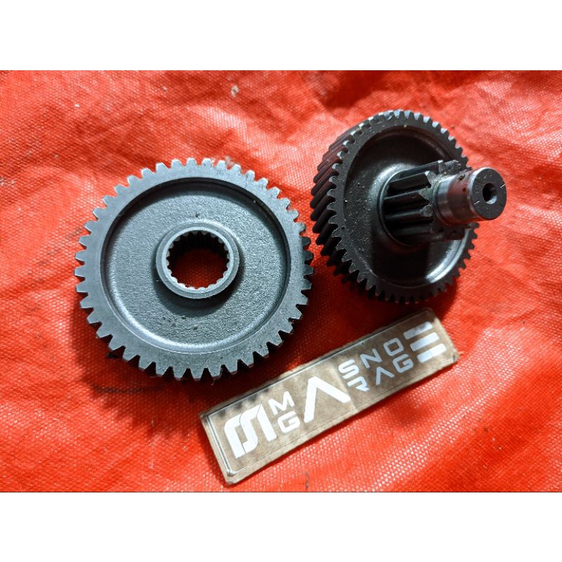Gear Gearbox Ratio yamaha nouvo second 47/12 And 43rd Shopee Malaysia
