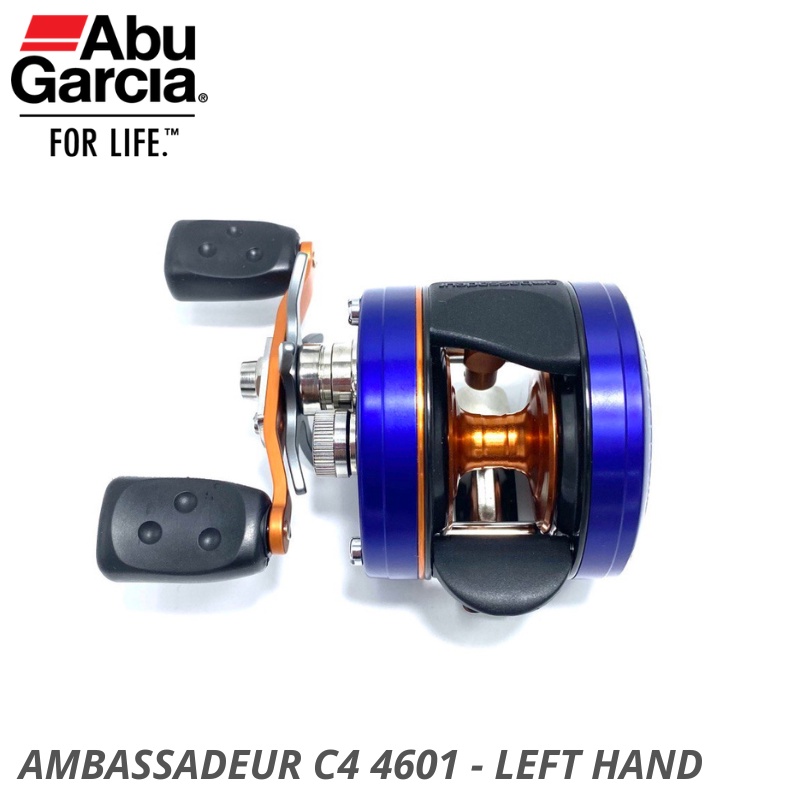 Abu Garcia fishing reel Ambassadeur 4601-C4 Malaysia Edition Round  Baitcating Reel with Free Gift 4601C4 Limited Edition