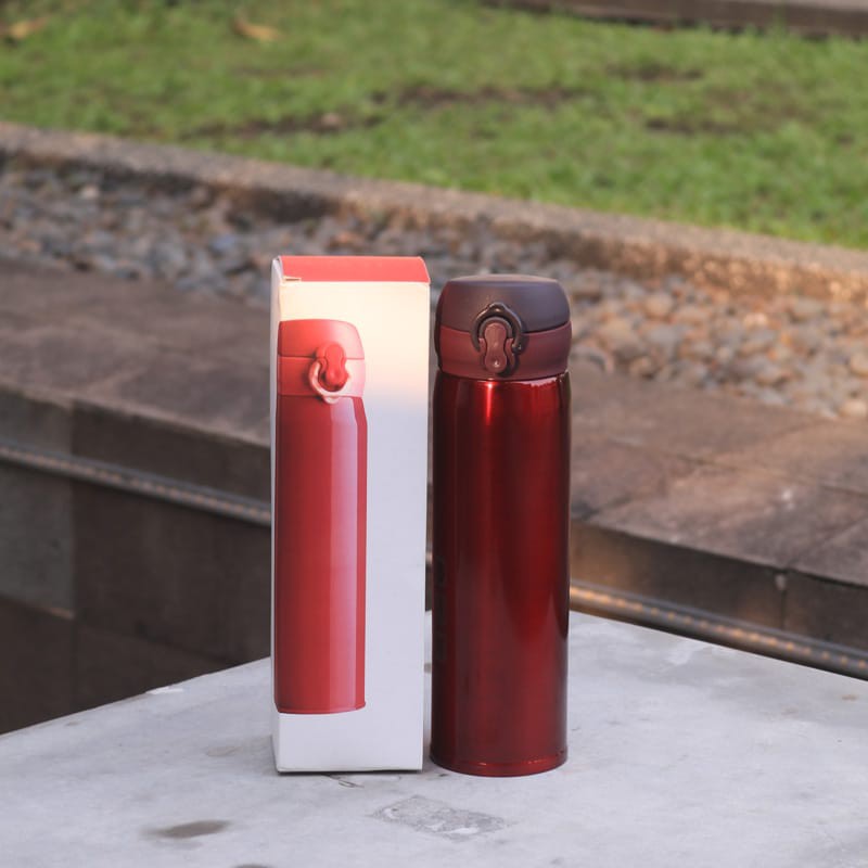 MERAH Tumbler - Plain Glossy Red Drinking Holder, 8 Hour Heat Resistant ...