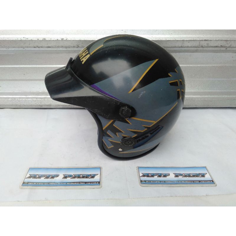 Vintage best sale yamaha helmet