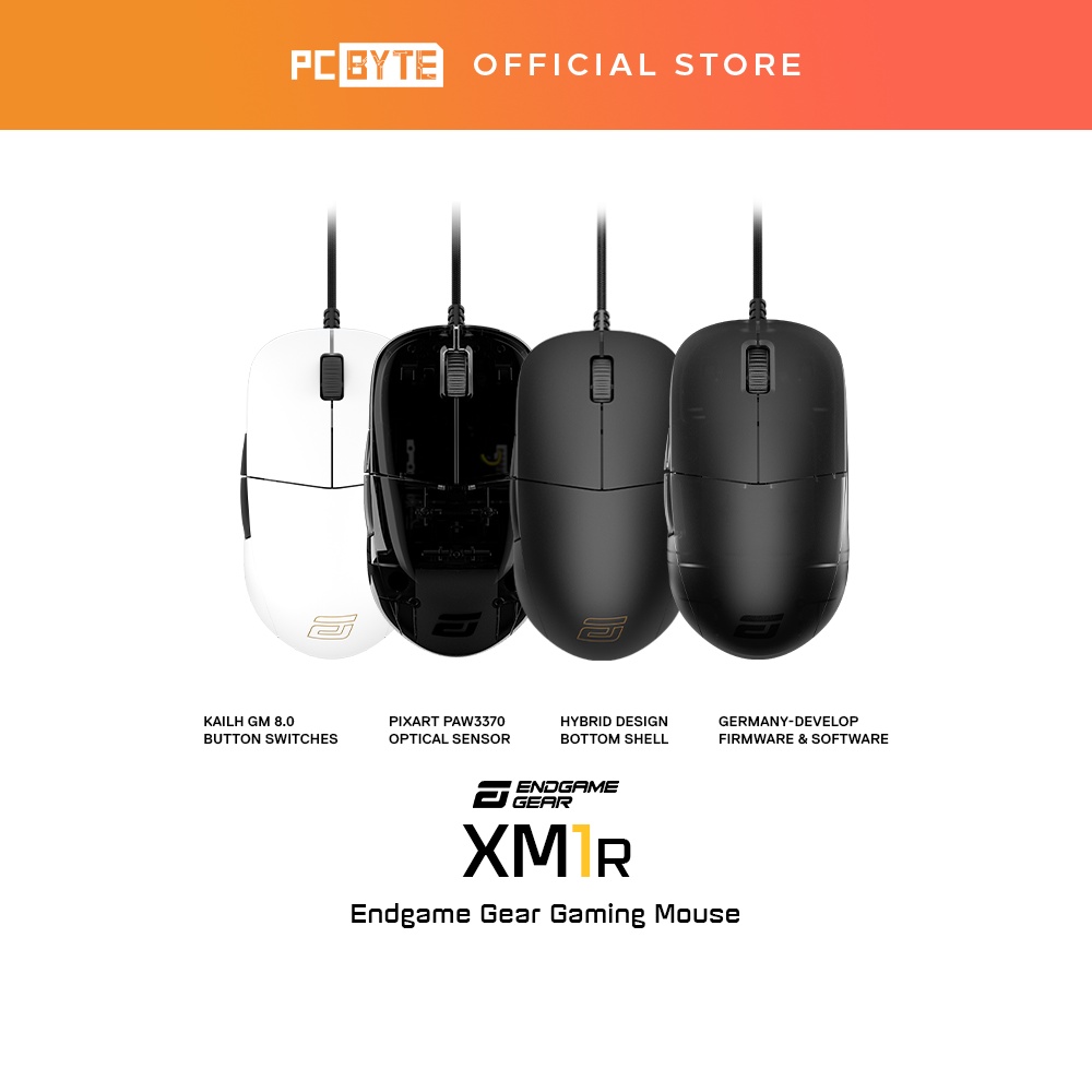 Endgame Gear XM1R Gaming Mouse - (Black/Dark Reflex/Dark Frost/White ...