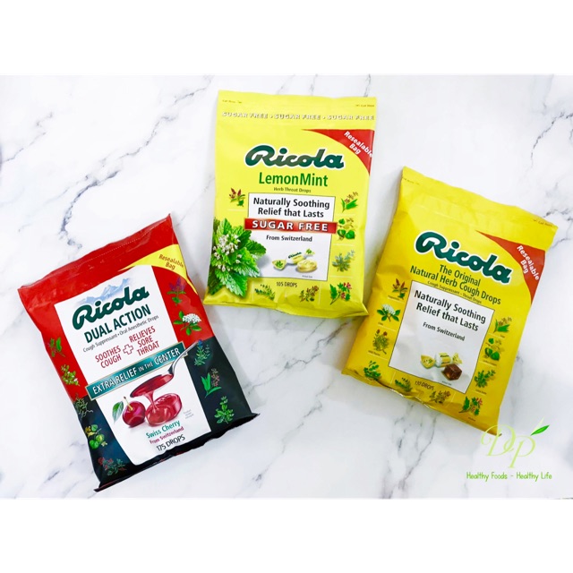 Ricola herbal candy divided into individual pieces (3 types) | Shopee ...