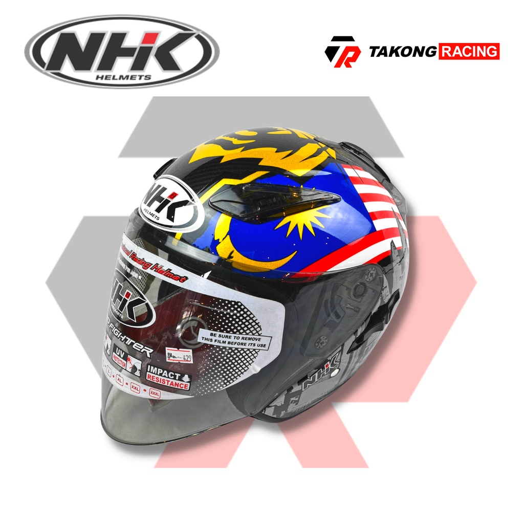 NHK Helmets - R1 V2 Harimau Special Edition | Shopee Malaysia