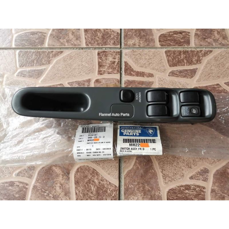 Proton Perdana XLi/SEi/V6 Switch Assy, Power Window. Shopee Malaysia