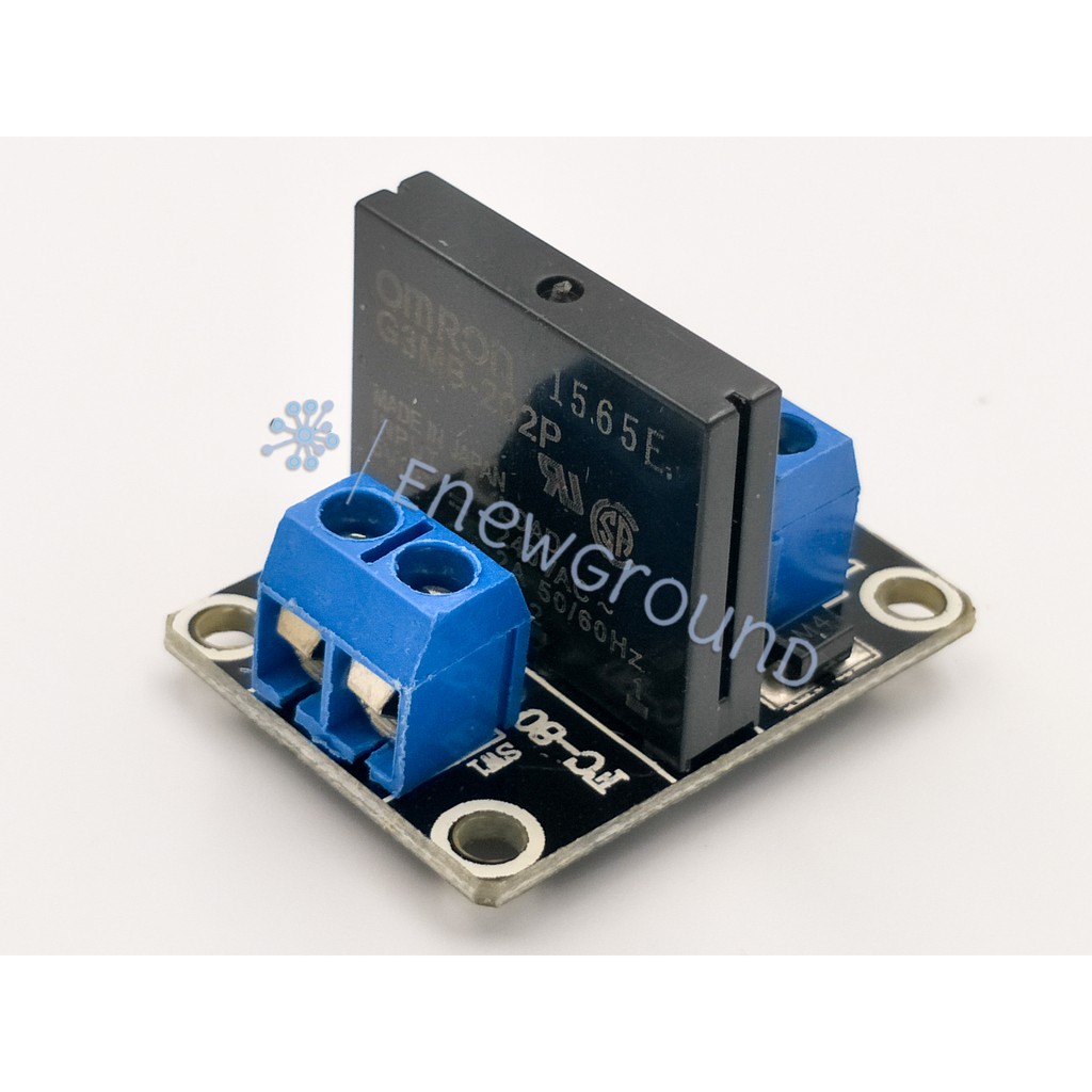 Solid-state relay module (1 channel SSR, 5V) | Shopee Malaysia