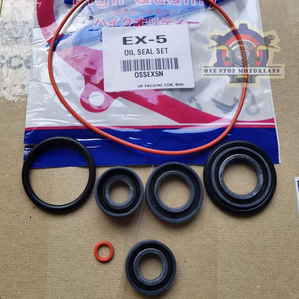 100 ORIGINAL UP ENGINE OIL SEAL SET EGO KARISMA ELEGAN150 EX5 EX5