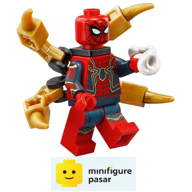 Iron spider cheap lego figure