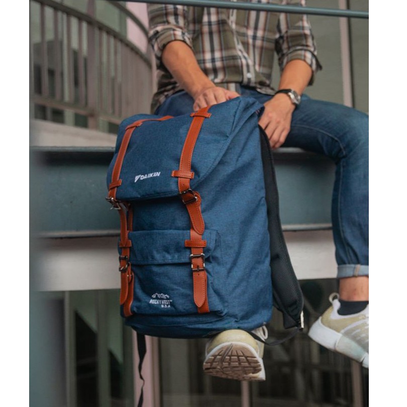 Daikin Special Edition Rocky West American Backpack Laptop Backpack Shopee Malaysia