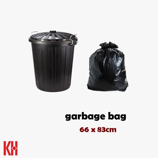 HEAVY DUTY Thick HDPE Garbage Bags Rubbish Trash Bag Bin Bag Beg Sampah (S,  M, L, XL Size) 垃圾袋