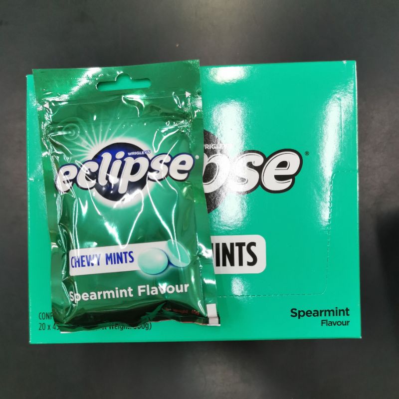 [WHOLESALE SPECIAL] WRIGLEY'S ECLIPSE CHEWY MINTS 20PACKS OUTER BOX