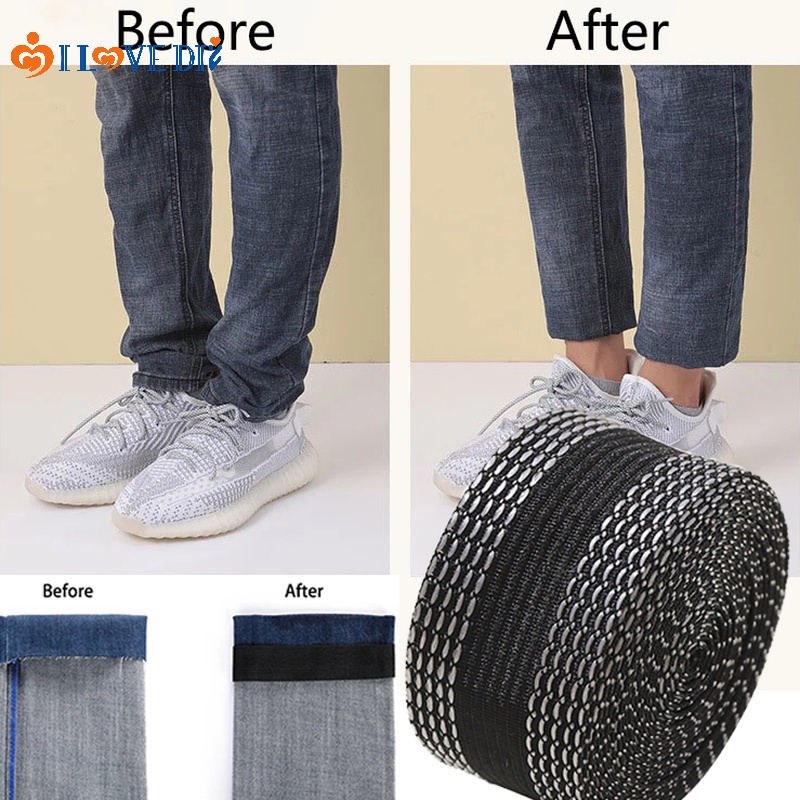 Pants Edge Shorten Repair Stickers/ SelfAdhesive Trouser Patch/ Jean