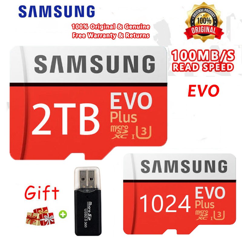 Samsung micro SD Cards, 128GB - 2TB SD Card