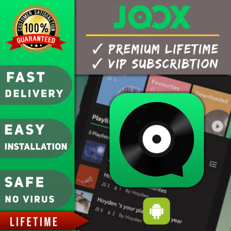 [LIFETIME] Joox VIP Lifetime No Ads VIP Subscribtion Latest 2023