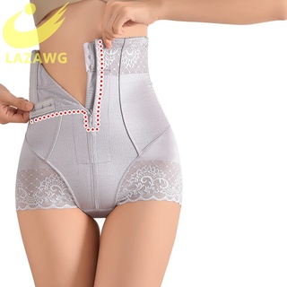 LAZAWG Postpartum Girdle High Waist Control Panties Women Butt Lifter Belly  Slimming Body Shaper Underwear Belly Waist Trainer