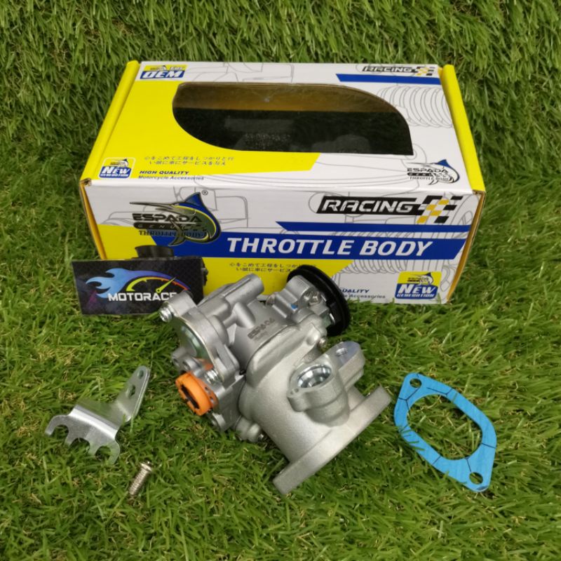 ESPADA RACING THROTTLE BODY WITH INTAKE PIPE 34MM Y16ZR YAMAHA Shopee
